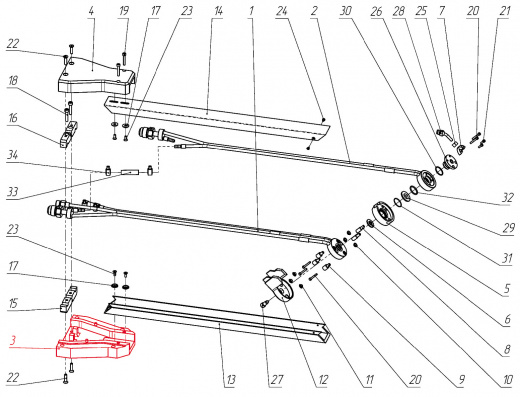 GST-00106058 F1 Кожух нижний