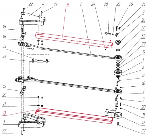 F1-90-495 Набор. Короб нижний + верхний