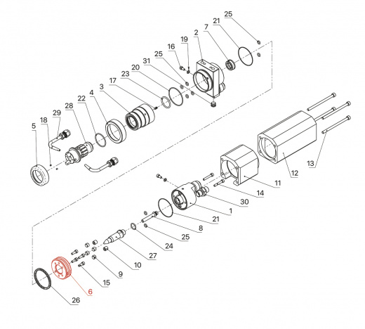 GST-00106666 Корпус изолятора